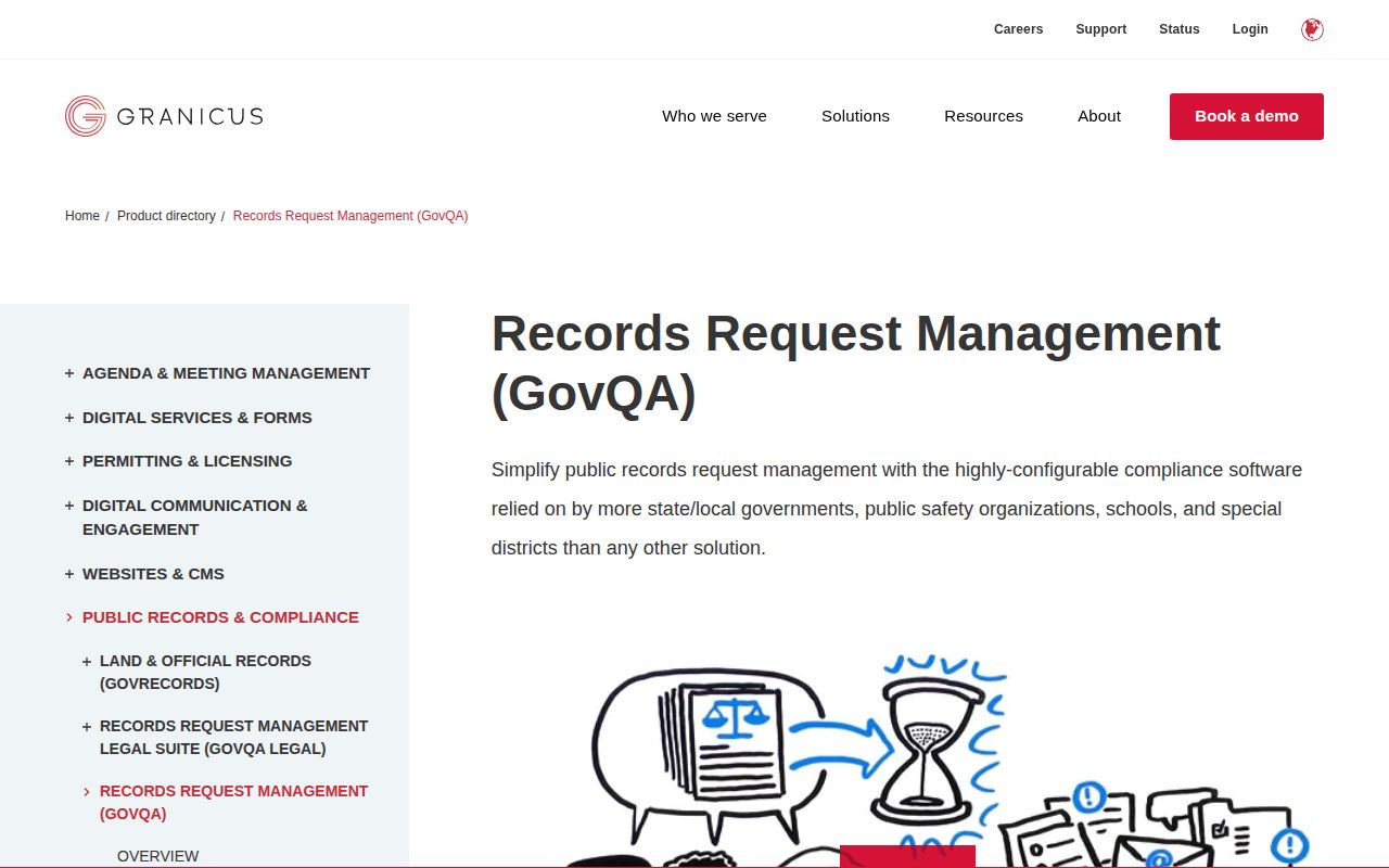 Livingston County booking record FOIA request portal